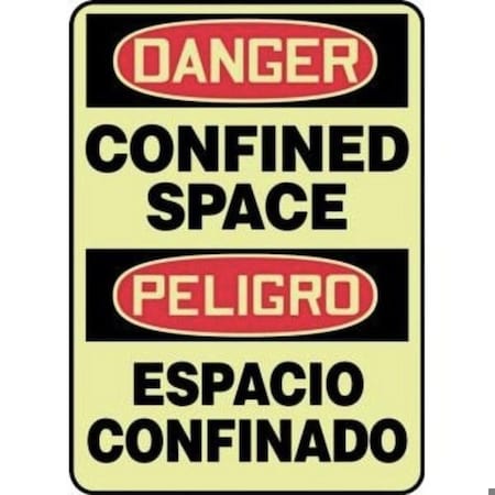 Accuform SPANISH BILINGUAL SAFETY SIGN SBMHSK973XL SBMHSK973XL